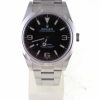Pre-Owned Rolex Explorer I 39MM (2018) Stainless Steel 214270 Front