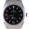Pre-Owned Rolex Explorer I 39MM (2018) Stainless Steel 214270 Front Close