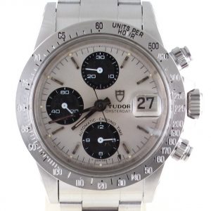 Pre-Owned Tudor Oyster Date Big Block(1985) Stainless Steel Model 94300 Close Front