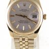Pre-Owned Vintage Rolex Date Tiffany & Co. Dial (1978) 14k Yellow Gold 1503 Front