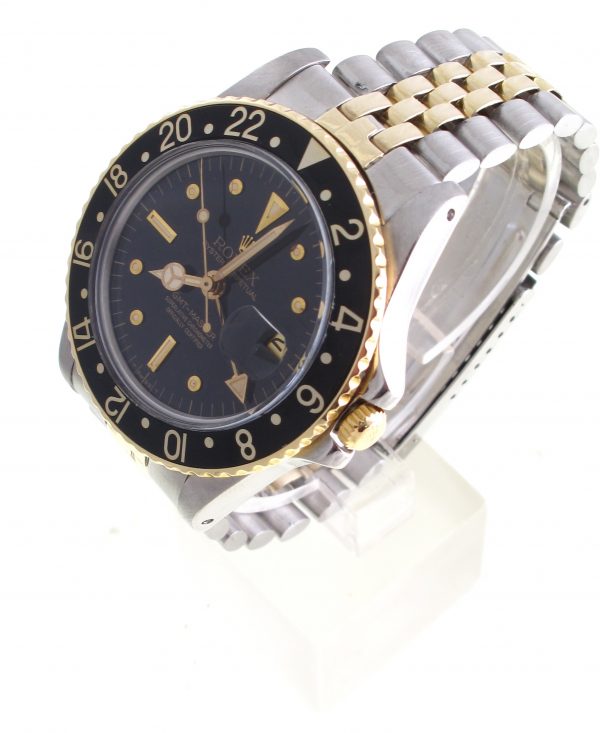 Pre-Owned Vintage Rolex GMT Master (1978) Two Tone 1675 Left