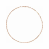 Rose Gold Simple Paperclip-Style Bracelet