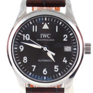 Pre-Owned IWC Pilots Watch Automatic 36 Model IW324001 Front Close