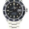 Pre-Owned Rolex Submariner (1982) 16800 40MM Watch With Black Matte Dial And Black Bezel With Oyster Band Model #16800 Front - Copy
