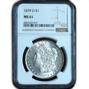 1879-O Morgan Dollar MS61 NGC