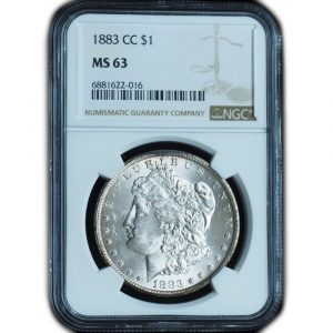 1883-CC Morgan Dollar MS63 NGC