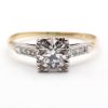 Edwardian .75 European Diamond Engagement Ring