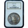 1904-O Morgan Silver Dollar MS64 NGC End Roll Toned