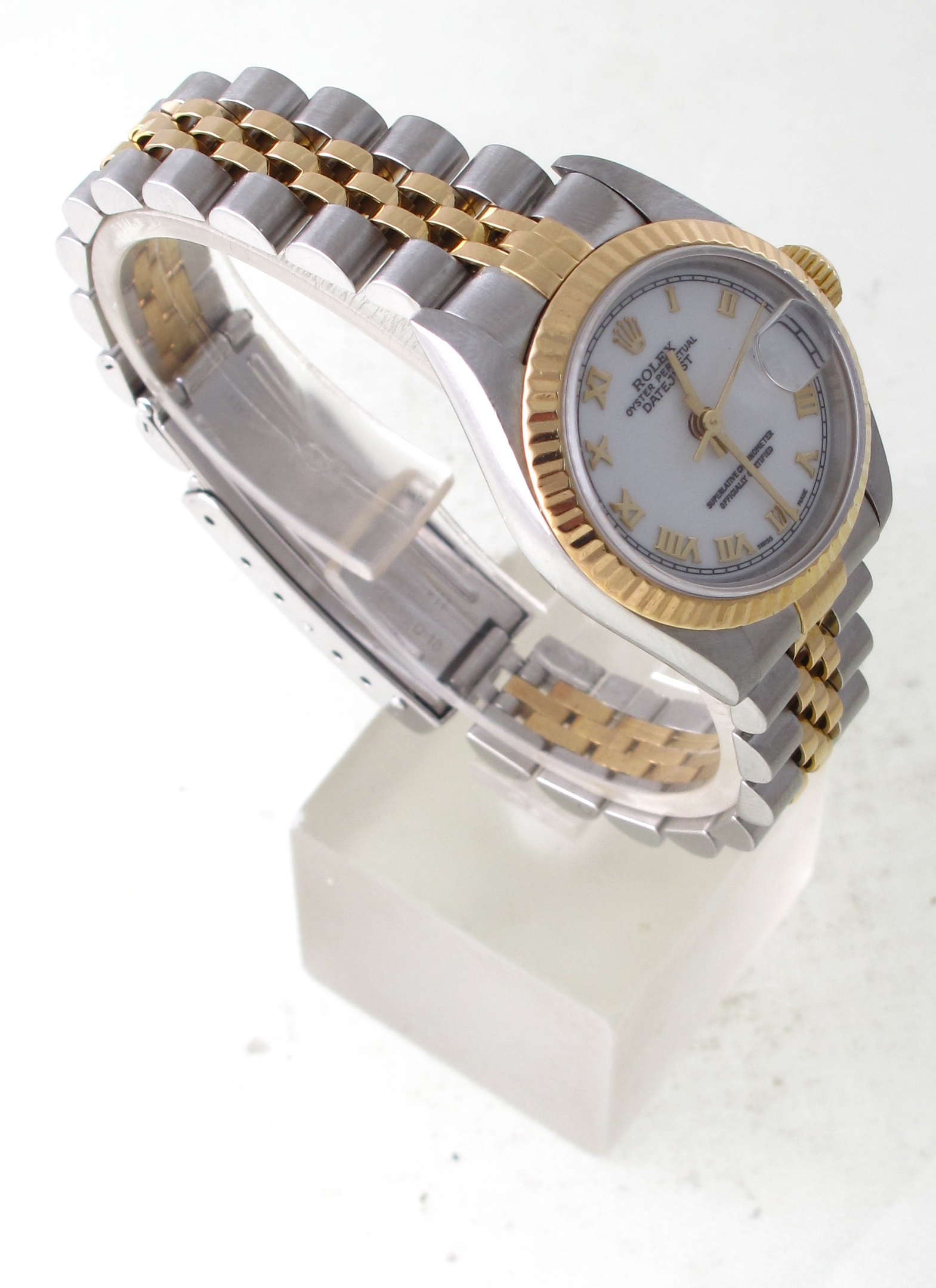 second hand rolex datejust lady