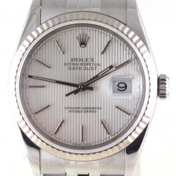 Pre-Owned Rolex 36MM Datejust (2003) Stainless Steel#16234