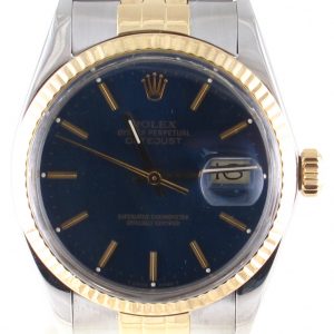 Pre-Owned Rolex 36MM Two Tone Datejust (1985) 16013 Front Close