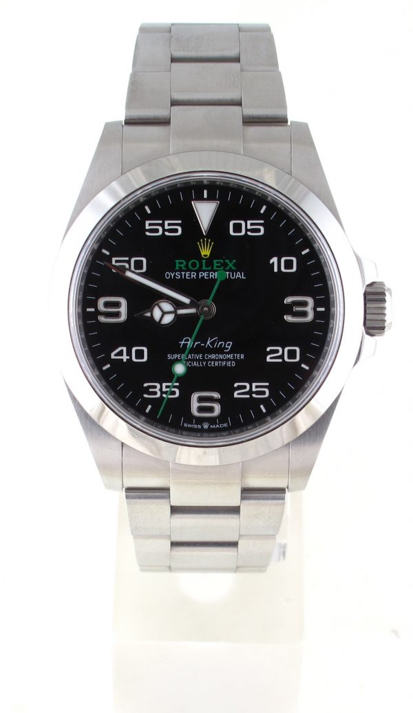 Pre-Owned Rolex 40MM Air King (2022) Stainless Steel#126900 Front