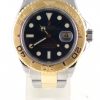 Pre-Owned Rolex Yachtmaster Blue Dial (2003) Two Tone #16623 front