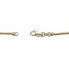 Solid Squared Wheat Style Chain Link Necklace 14K Yellow Gold ~ 18 12 ~ 10.0 Grams - Franco Clasp