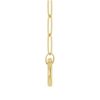 Add A Pendant Customizable Necklace Yellow Gold Side
