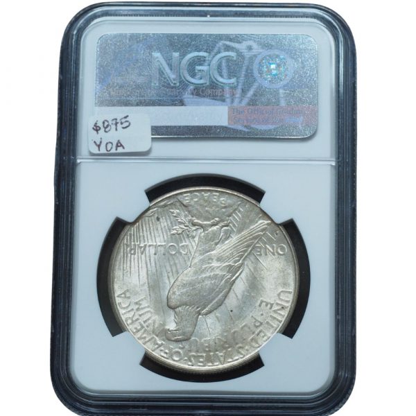 1927 S Peace Dollar MS63 NGC