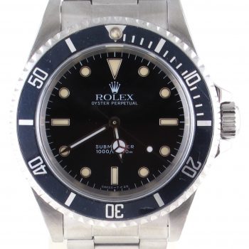 Pre-Owned Rolex 40MM No Date Submariner (1991) Stainless Steel 14060