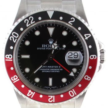 Pre-Owned Rolex GMT Master II (2003) Stainless Steel Model 16710