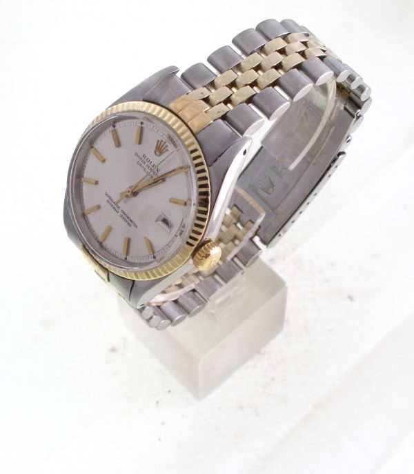Pre-Owned Vintage Rolex Datejust (1960) Two Tone Model 1601 Left