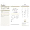 Round Brilliant Diamond Stud Earrings 1.83 ctw 14k White Gold certificate
