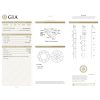 Round Brilliant Diamond Stud Earrings 1.88 ctw 14k White Gold certificate