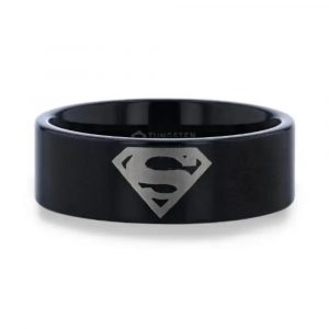 Superman Ring- Tungsten