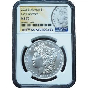 2021-S Morgan Dollar MS70 NGC Early Releases