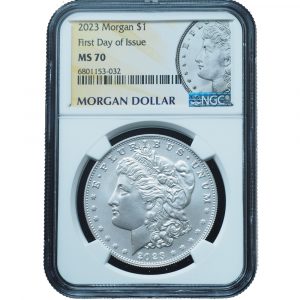 2023 Morgan Dollar MS70 NGC First Day of Issue