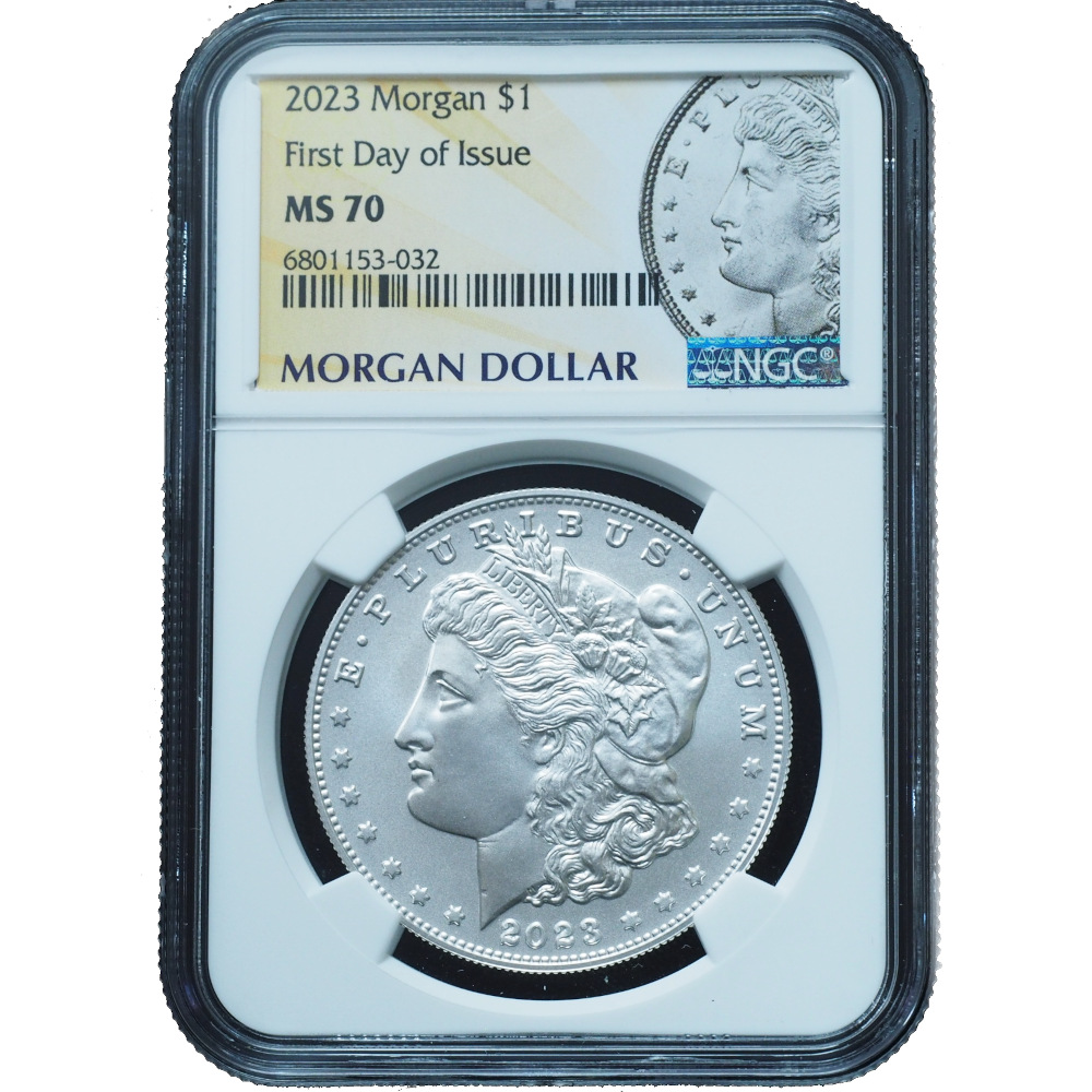 2023 Morgan Dollar MS70 NGC First Day of Issue