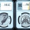 2023-S Morgan & Peace Dollar Reverse Proof 70 NGC