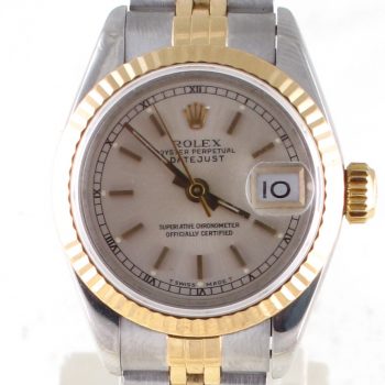 Pre-Owned Ladies Rolex 26MM Datejust (1989) Two Tone Model 69173