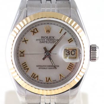 Pre-Owned Ladies Rolex Date (1987) Stainless Steel And Gold Model 69174