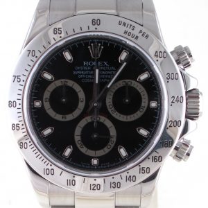 Pre-Owned Rolex Daytona (2008) Stainless Steel 116520 Front Close