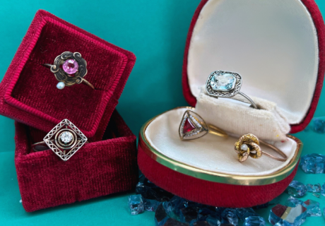 Used jewelry from all eras at Arnold Jewelers