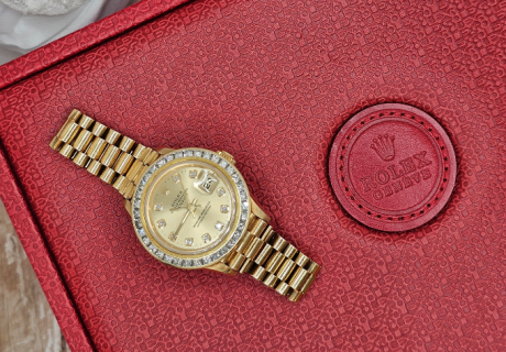 Pre-owed Rolex Watch in Gold in Tampa at Arnold Jewelers