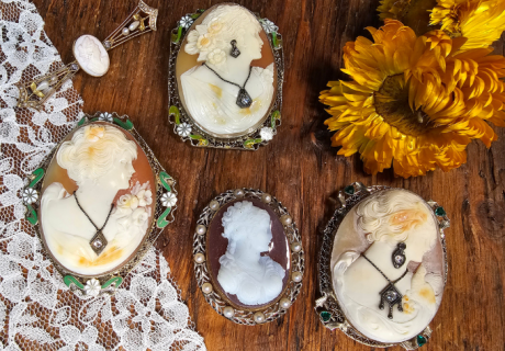 old cameo jewelry Arnold Jewelers