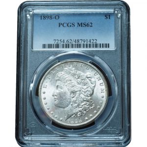 1898-O Morgan Dollar MS62 PCGS