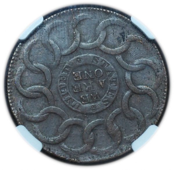 1787 Fugio Cent MS63BN NGC