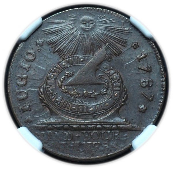 1787 Fugio Cent MS63BN NGC