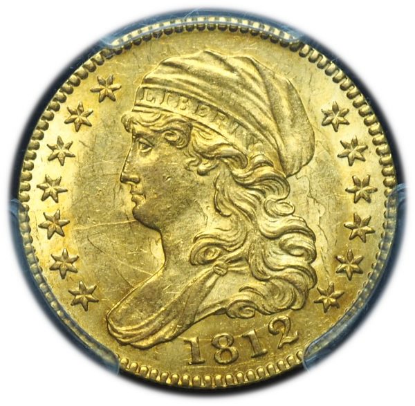 1812 $5 Gold Half Eagle UNC PCGS