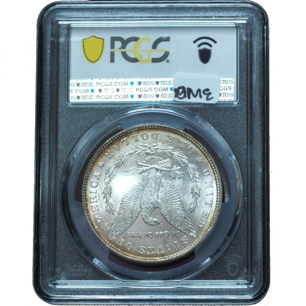 1878 7TF Reverse of 1879 Morgan Dollar MS62 PCGS
