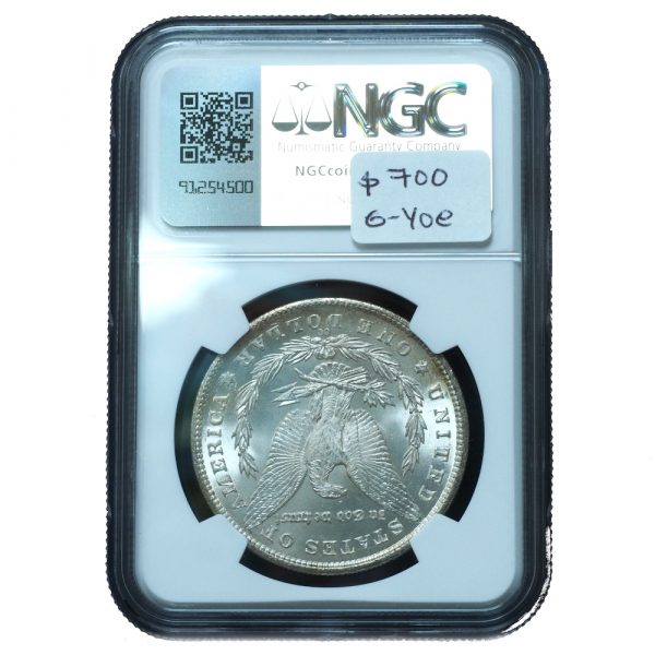 1881-CC Morgan Dollar MS62 NGC