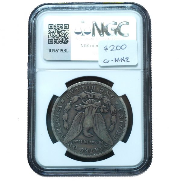 1883-CC Morgan Dollar F12 NGC