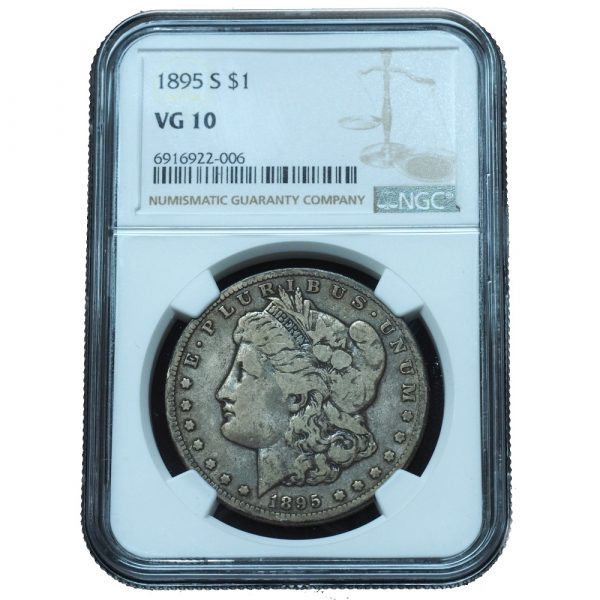 1895-S Morgan Dollar VG10 NGC