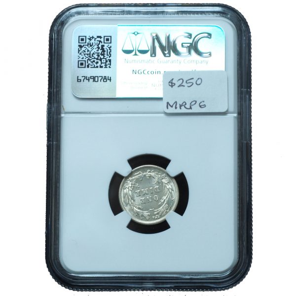 1916 Barber Dime MS64 NGC