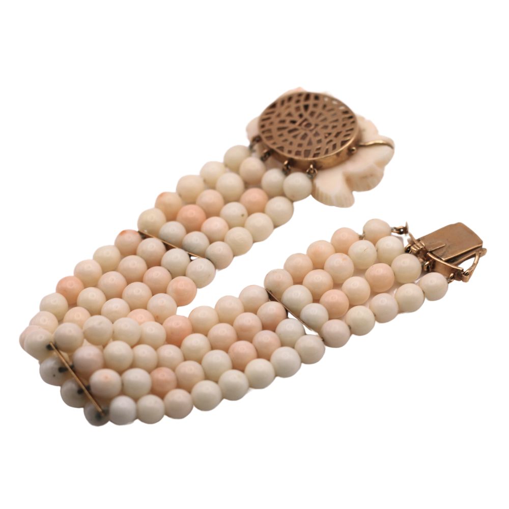 Angel skin coral bracelet discount