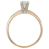 .33ct Old European Vintage Diamond Engagement Ring 14K profile