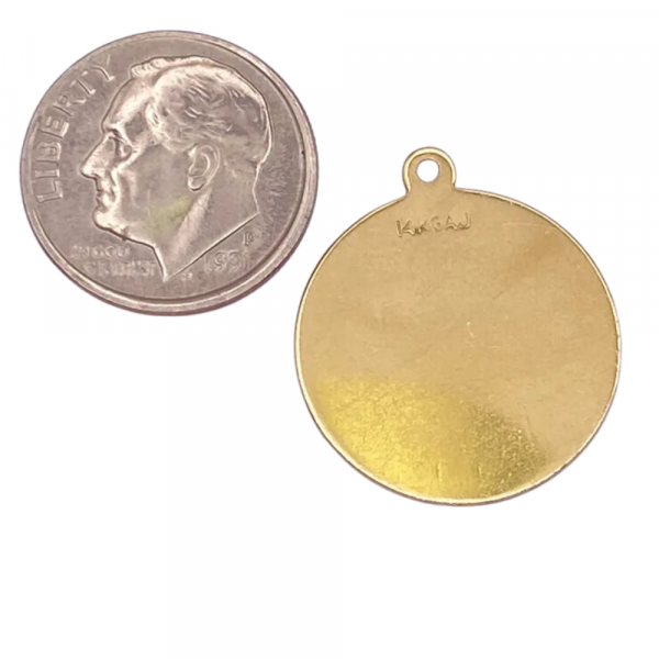Scorpio Zodiac Vintage Charm 14K Gold (1)