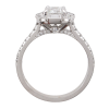 1.38ctw Diamond Halo Engagement Ring GIA Certified side