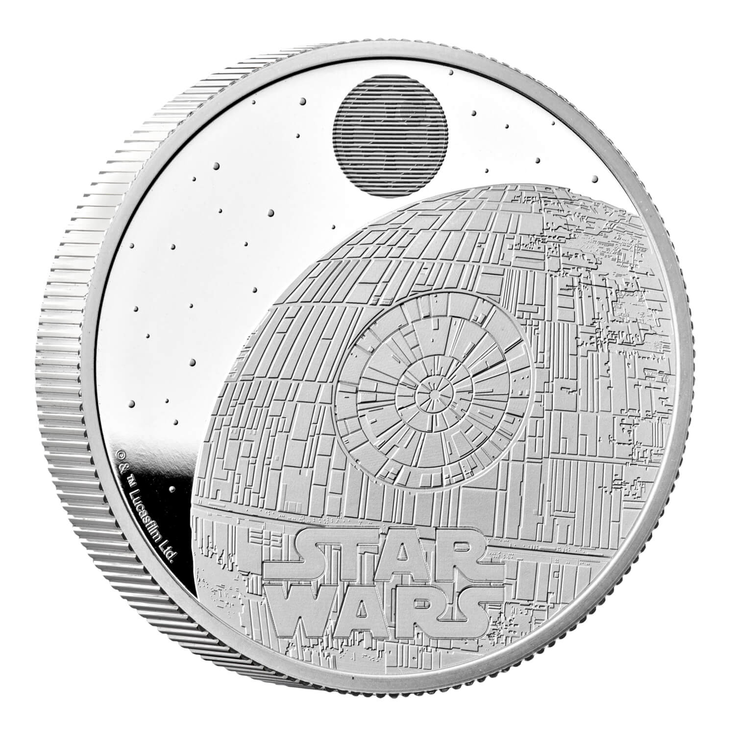2024 Great Britain Star Wars Death Star II 2oz Silver Proof Coin